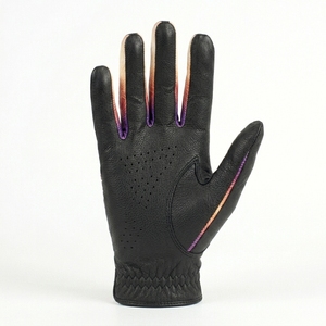 Gant de golf en cuir Cabretta personnalisé de qualité supérieure, ajustement précis, ventilation optimisée, toucher doux, main gauche, fabricant OEM ODM pour l'exportation - Product Image 3