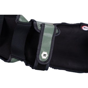 Protège-tibias de boxe professionnels ajustables à scratch, en cuir PU 100%, qualité supérieure, vente chaude, AI-SG-058 - Product Image 5