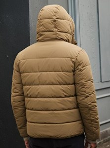 Mens Lightweight Insulated Waterproof Windproof Breathable Puffer <b>Jacket</b> Quilted Winter Outerwear Customizable for Wholesale - Product Image 2