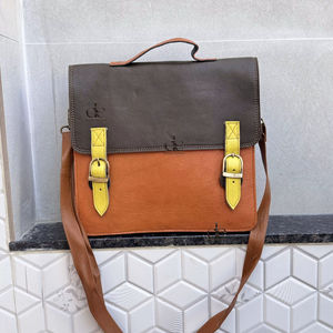 Bolso de mano de cuero reciclado, monedero multicolor para mujer, elegante, de cuero genuino, recién llegado, multiusos, bandolera de hombro para uso de mujer - Product Image 1