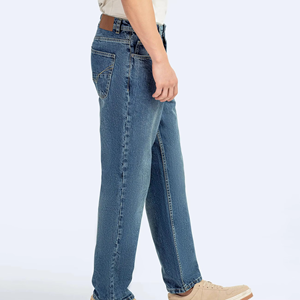 Últimos Pantalones Vaqueros Anchos de Alta Calidad para Hombre, Pantalones de Mezclilla a la Moda, Venta al por Mayor, Transpirables - Product Image 2