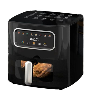 Freidora de Aire Silver Crest de 10L, Acero Inoxidable, Pantalla Táctil, Multifuncional, Cocina sin Aceite, Horno Eléctrico Doméstico, Diseño Cuadrado - Product Image 6