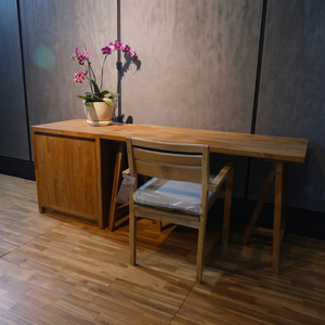 Modern Solid Teak <b>Console</b> <b>Table</b> with Eco-Friendly Design <b>for</b> Living Room Villa Hotel Use - Product Image 3