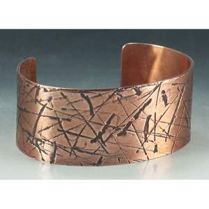 Brazalete de Cobre de Lujo de RR ENTERPRISES - Accesorio de Joyería India Sofisticado y Moderno - Product Image 4