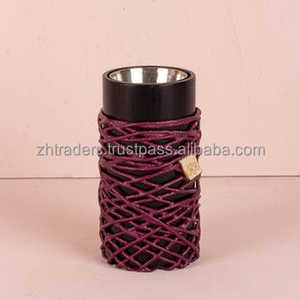 ที่ใส่บาโคหรือเตาไม้สไตล์อาหรับที่ทำจากไม้หรูหรามีสายไฟโลหะ - Product Image 4