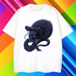 Camiseta Personalizada con Impresión, 100% Algodón Bio Lavado, Unisex, Casual, Impresión de Logotipo Disponible, MOQ 100 Piezas - Product Image 1