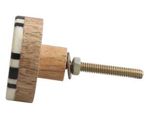 Wholesale Durable Wooden <b>Door</b> <b>Handles</b> Customized Size Furniture Fitting Hardware Smooth Finish Coastal Design Eco-Friendly for - Product Image 3