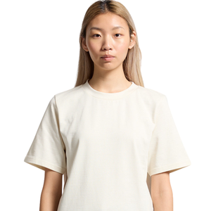 Womens O Neck <b>Long</b> <b>Sleeve</b> T Shirt Loose Fit Small Chest Print Clean Back Casual Wholesale Custom OEM Cotton Jersey Tee Shirt <b>Top</b> - Product Image 6