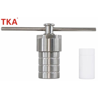 Réacteur de synthèse hydrothermique 500 ml, cuve de digestion haute pression doublée PTFE/PPL pour la prétraitement des échantillons et la détection des métaux lourds