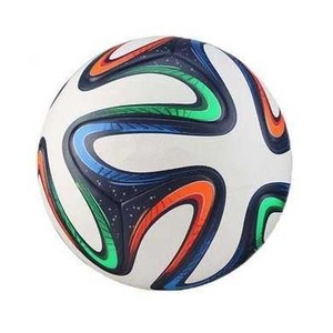 Ballons de football officiels de taille réglementaire en cuir PVC PU de haute qualité, personnalisables avec logo, vente en gros - Product Image 1
