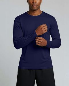 Haut basique à manches longues douces, coupe classique et confortable pour un usage quotidien, col rond, fiable pour tous les jours. - Product Image 1