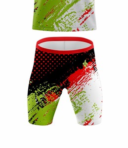 Uniforme de Fútbol 7v7 con Impresión por Transferencia de Calor, Logotipo del Equipo Personalizado, Números, Cuello Redondo sin Mangas, Correa Ajustable, Cintura Elástica, Unisex - Product Image 3