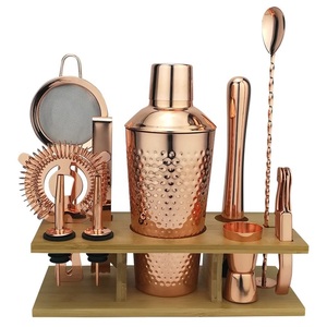 Copper Hospitality <b>Drink</b> Set with Functional Beverage Accessories for Family Events Friendly Gatherings and Home Celebrations - Product Image 3
