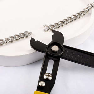 Pince coupante pour chaînes de bijoux en acier inoxydable, outil de fabrication de bagues et de bijoux DIY, 8 pouces, Zetomed Pro - Product Image 3