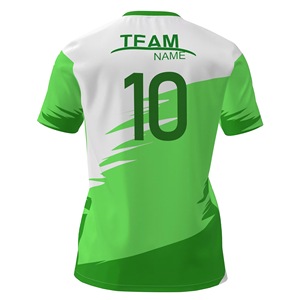 ชุดยูนิฟอร์มฟุตบอลผู้ใหญ่แบบขายส่ง พิมพ์ลายดิจิทัลใหม่ ผ้าโพลีเอสเตอร์ 100% ระบายอากาศ แห้งเร็ว ป้องกันแบคทีเรีย แบบไม่มีแขน - Product Image 2