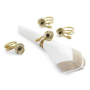 Classic Style Metal Napkin Ring With Timeless Appeal For Formal Table Decor - Product Image 4