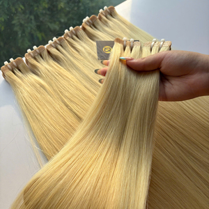 ผมต่อแบบเทป Rusa Vietnamese Virgin Human Hair ชนิด Double Weft Super Double Drawn น้ำหนัก 100 กรัม ปลายผมเต็ม ทุกสี แบบ 1 พันเส้น - Product Image 5