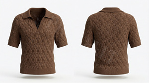 Camiseta Polo de Punto Elegante y Cómoda a Precio Económico al por Mayor, Personalizable, de Manga Corta, con Cuello en V, para Uso Casual o Formal - Product Image 3