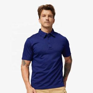 Polos Homme Coupe Régulière Chemise à Col Tissé Performance Extérieur Léger Écologique Polo Homme Unisexe - Product Image 6