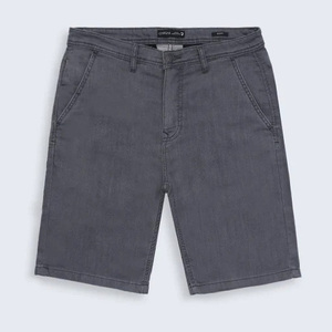 Pantalones cortos de mezclilla ajustados y elegantes para hombre, moda urbana informal, tela suave y cómoda - Product Image 4