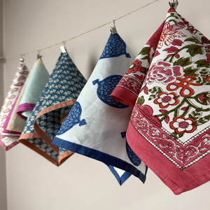 Mouchoir de poche en coton imprimé de haute qualité, doux, durable, écologique, sans azo, cadeau moderne, usage quotidien, hôtels - Product Image 3