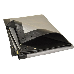 Bâche en PE noire et argentée très résistante, grande capacité, dimensions et couleurs personnalisables, imperméable, pour le camping - Product Image 6