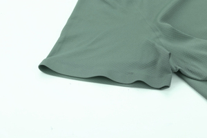 Camisa Oxford Verde para Hombre, Cierre de Botones, Color Sólido, Tejido Informal, Corte Regular - Product Image 3