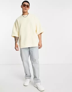 Fabrication sur mesure, T-shirt homme uni, 240g, coupe classique, coton/polyester, écologique, respirant, anti-plis, séchage rapide - Product Image 2