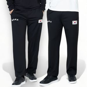 ROKA Pantalones Deportivos para Hombre, Corte Recto, Cintura Elástica Media, Pliegues Delanteros, Transpirables, Ligeros, para Gimnasio, Otoño, 100% - Product Image 1