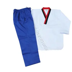 Taekwondo Poomsae üniforma Logo Taebek Dan üniformaları MMA dövüş sanatları Taekwondo kickboks eğitim spor salonu okul akademisi