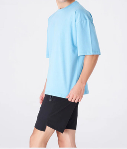 Ensembles 2 Pièces Homme Décontractés Été : T-shirts Oversize et Shorts Personnalisables avec Logo – T-shirt Manches Courtes et Short Unisexe - Product Image 5