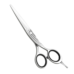Ciseaux de barbier professionnels en acier inoxydable, tranchants, à long manche, pour salon de coiffure, ciseaux à effiler pour droitiers - Product Image 2