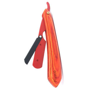 Navaja de Afeitar Recta de Acero, Navaja de Barbero Plegable, Cuchilla Manual para Afeitar, Herramientas de Depilación - Product Image 5