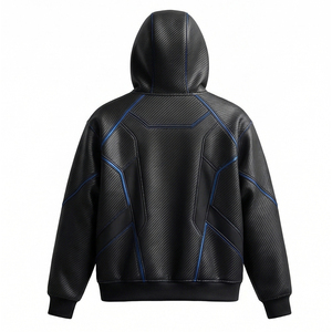 3D Full Print Sublimated 100% Cotton Winter Hoodie Custom Graphic Design Streetwear <b>Pullover</b> <b>Men</b> Fleece Sweatshirt Factory - Product Image 3