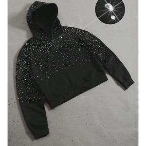 เสื้อฮู้ดดี้ผู้ชายแบบซิปประดับเพชร ยอดขายดีที่สุด บริการ OEM ผ้าฝ้าย 100% คุณภาพสูง ขายส่ง ฤดูหนาว เป็นมิตรกับสิ่งแวดล้อม ระบายอากาศได้ดี - Product Image 1