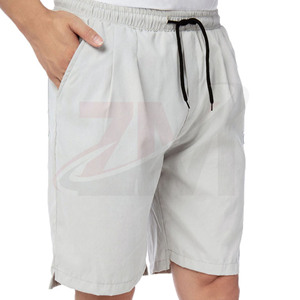 Pantalones cortos de algodón para hombre, suaves, transpirables, informales, ligeros, con cordón, cintura elástica, cómodos, unisex, venta al por mayor - Product Image 5