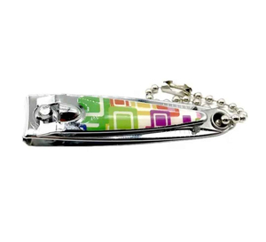 Wholesale Manufacturer Pastel Gradient Nail Clipper Metal Frame Anti Slip Fingernail Cutter Bulk Everyday Cosmetic Grooming Tool - Product Image 3