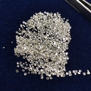 เพชรทรงกลมเจียระไนแบบบริลเลียนท์คุณภาพสูง ธรรมชาติ ระดับความสะอาด VS-SI พร้อมความใสระดับ SI1 มีจำหน่ายในขนาด 0.80 มม. ถึง 1.25 มม. ได้รับการรับรองจาก GIA - Product Image 3