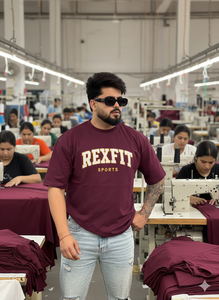 Camisetas con Servicio OEM a Precio de Fábrica, Impresión Personalizada, Color Sólido, 100% Algodón Grueso de 240 GSM, Camiseta Extra Grande - Product Image 4