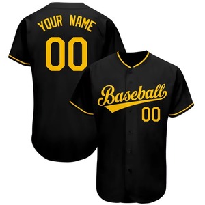 Camiseta de Béisbol Verde Personalizada Unisex de Manga Corta con Botones, Uniforme de Equipo con Nombre y Número, Malla de Poliéster Sublimada, Cuello de Béisbol - Product Image 4