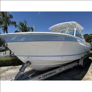 Barco de Pesca Deportivo Usado 2024 Advancedd Offshores de Doble Consola, Embarcación Marina Duradera para Aventuras de Recreo de 30 Pies con Remolque - Product Image 1