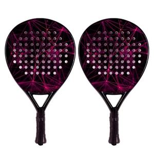 Raquetas de Pádel Personalizadas con Impresión Personalizada, Juego de Raquetas de Fibra de Carbono OEM con Características de Color y Peso Personalizables - Product Image 1