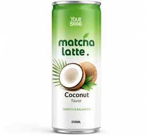 Matcha Latte Premium de 250 ml con Sabor a Coco y Base de Leche de Avena |   Fabricante de Bebidas de Marca Privada OEM/ODM en Vietnam | - Product Image 3