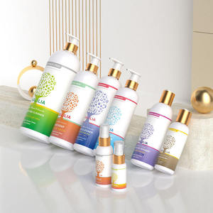 Shampoo Conditioner Packaging Silk Screen Printed Unalilia Custom White HDPE <b>Bottles</b> Label-<b>Empty</b> <b>Plastic</b> Cosmo Pump Sprayer - Product Image 4