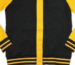 Manufacture Your Custom Logo Design On Unisex <b>Cardigans</b> <b>Sweaters</b> Embroidered Letters For Sorority & Fraternity - Product Image 5