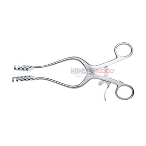 PRECIO AL POR MAYOR Retractor Manual Norfolk Norwich de Retención Automática, Acero Inoxidable Alemán, 20cm de Longitud, 4 x 5 Puntas Cónicas - Product Image 5