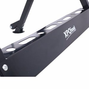 Table de soudage avec capacité de charge de 30''x20'' (400 lb), établi pliant en acier avec trois réglages de fente, table de travail de 20' avec roues - Product Image 1