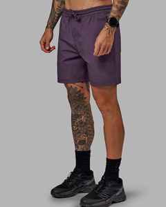 Pantalones Cortos Bermuda de Algodón de Color Sólido para Hombre, Cintura Elástica, Corte Medio, Estilo Casual, Tejido Transpirable con Bolsillos, Venta al por Mayor - Product Image 5