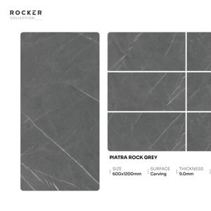 กระเบื้องพอร์ซเลนลายหรูหรา ขนาด 600x1200 มม. 60x120 ซม. 24x48 นิ้ว รูปแบบขนาดใหญ่ สำหรับตกแต่งผนังและพื้นอย่างมีระดับ - Product Image 1