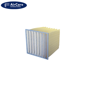 Meilleure vente HVAC filtre à air à sac en fibre synthétique 4 poches nouvel état pour les applications de filtration d'air industrielles commerciales - Product Image 1